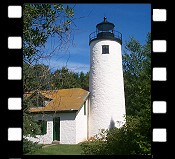 Old Michigan Island Lighthouse, Lake Superior