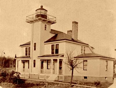 Raspberry Island Lighthouse, 1906