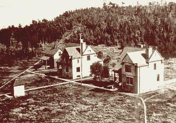 Keepers' homes on Devils Island